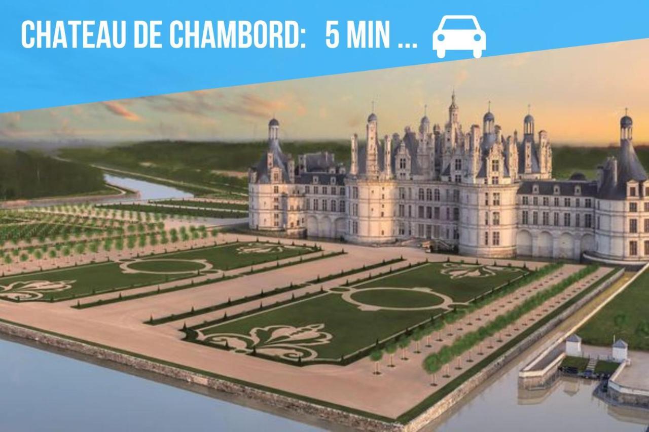 Caporizon-L'Atelier-Aux Portes Du Chateau De Chambord Saint-Claude-de-Diray Exterior foto